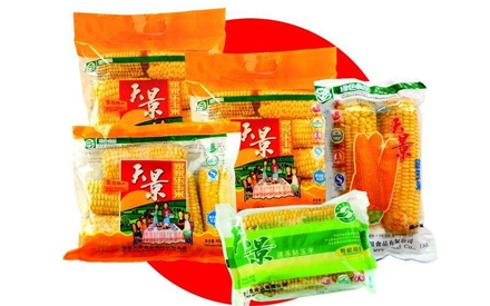 甜玉米，水果玉米包裝袋